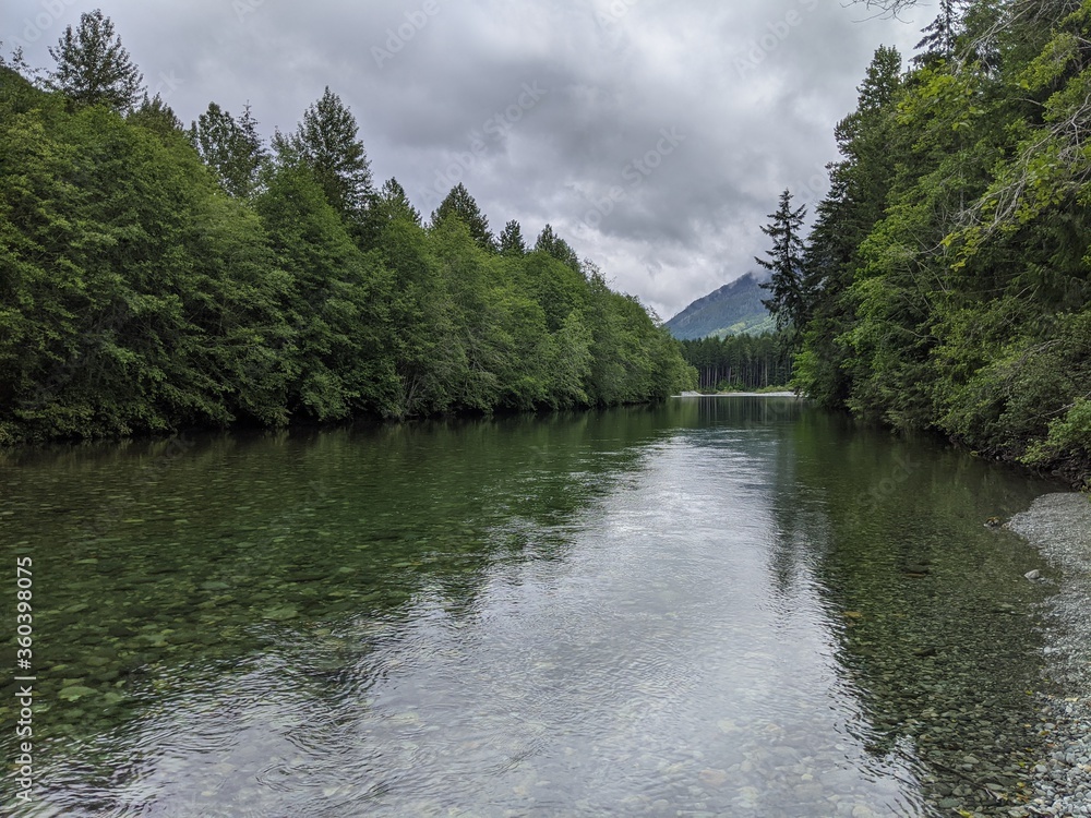 Fototapeta premium river in the mountains