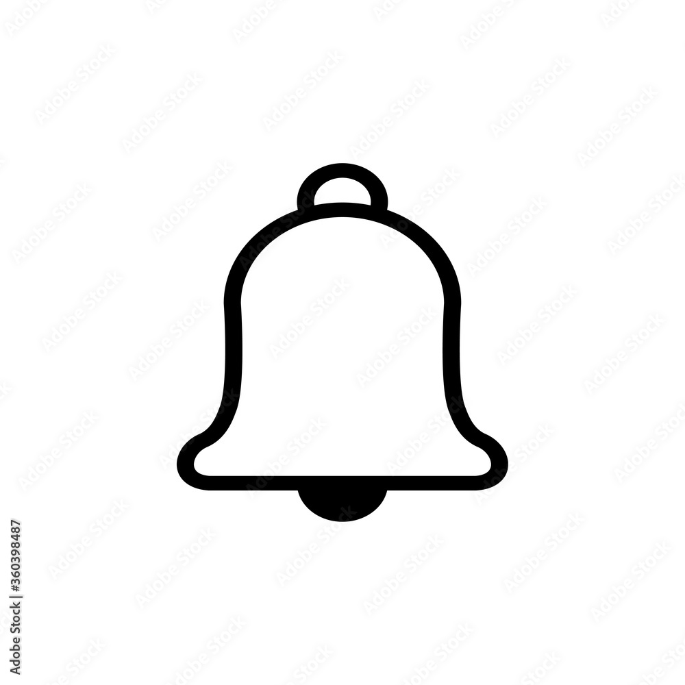 bell icon logo illustration design bell icon logo illustration design