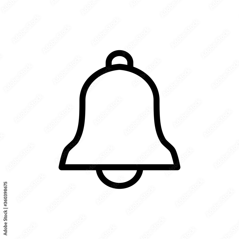 bell icon logo illustration design bell icon logo illustration design