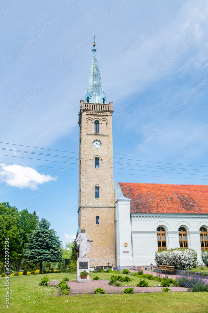Evangelical Augsburg Parish Trinity church in Mikolajki.