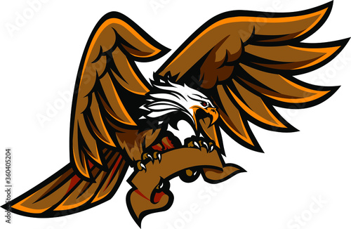 eagle tattoo vector