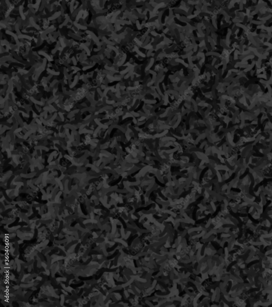 Fototapeta premium Abstract black and white background with particles.