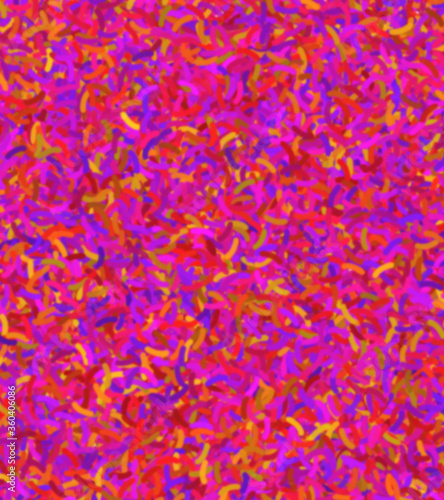Abstract colorful background with particles.