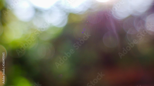abstract background with colorful bokeh