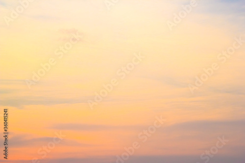 Fototapeta Naklejka Na Ścianę i Meble -  Cloud and sunset in the sky