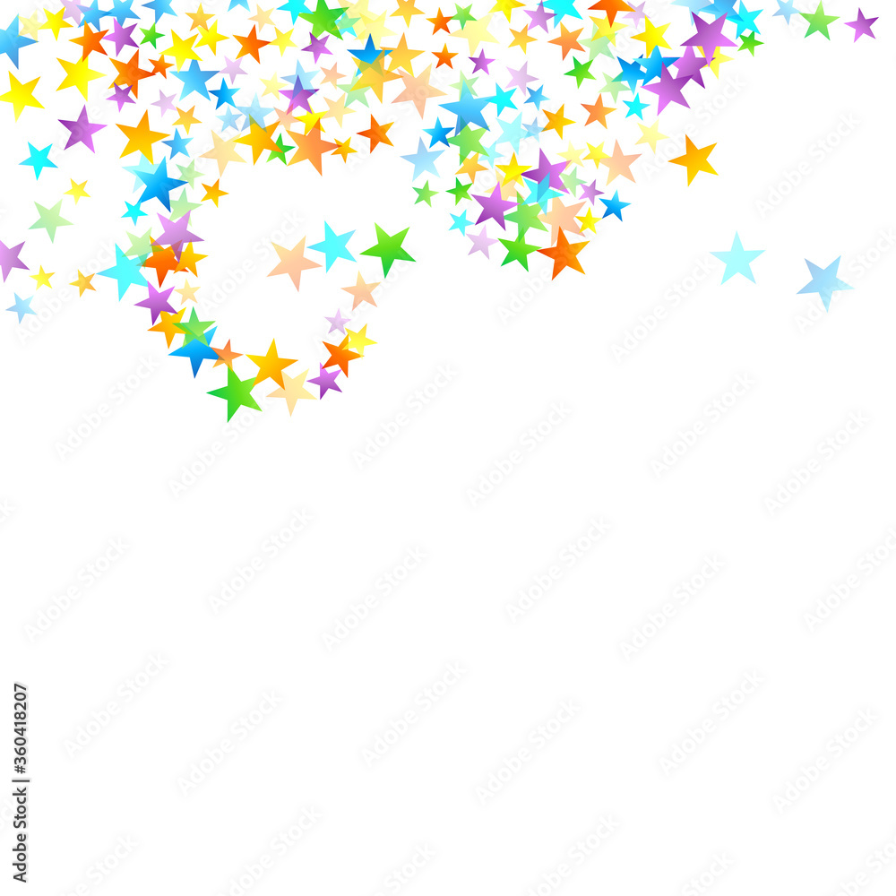 Rainbow Festive Confetti. Carnival Star Falling. Rainbow Festive Confetti. Carnival Star Falling.