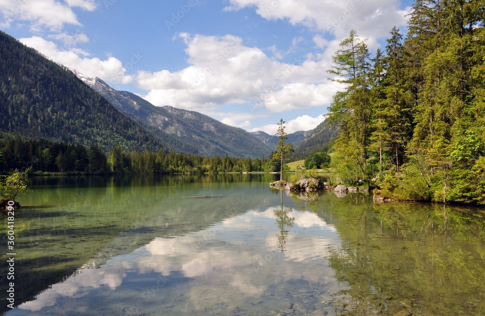 Der Hintersee in Ramsau Berchtesgaden Stock Photo Adobe Stock