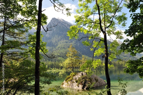 Der Hintersee in Ramsau-Berchtesgaden