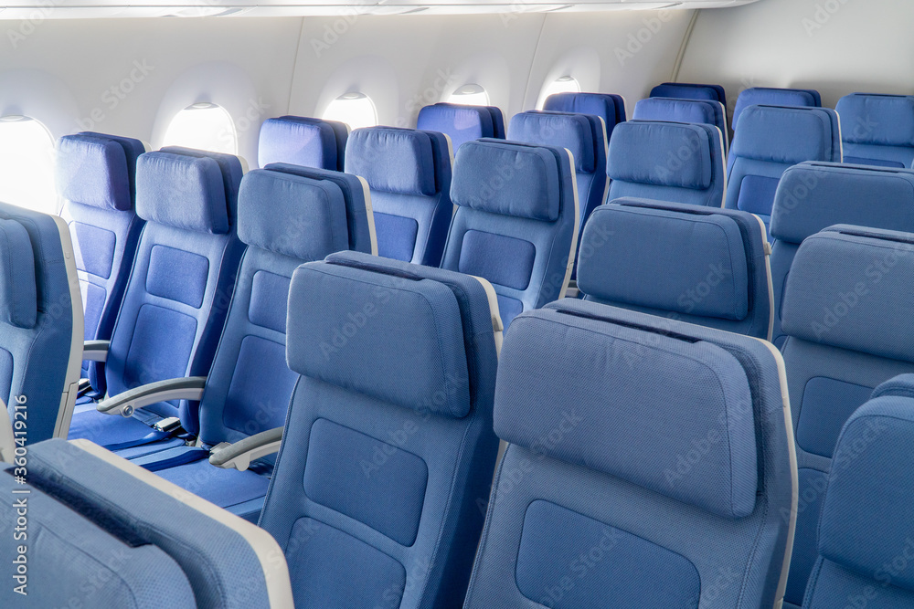 Obraz premium Flugzeugkabine