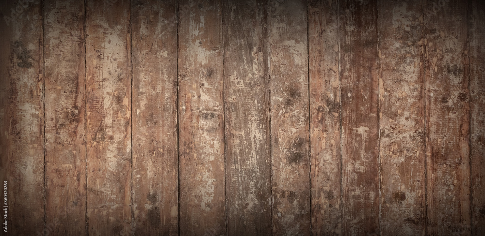Obraz premium Wood texture. background old panels.