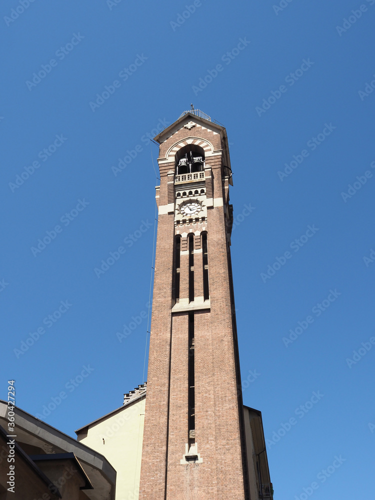 San Giuseppe church steeple in Turin