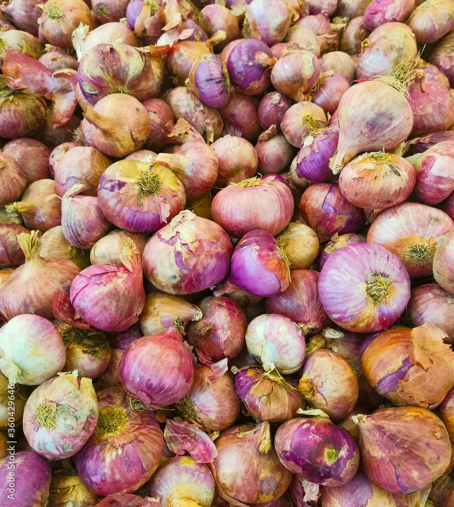 This is an image of onions.