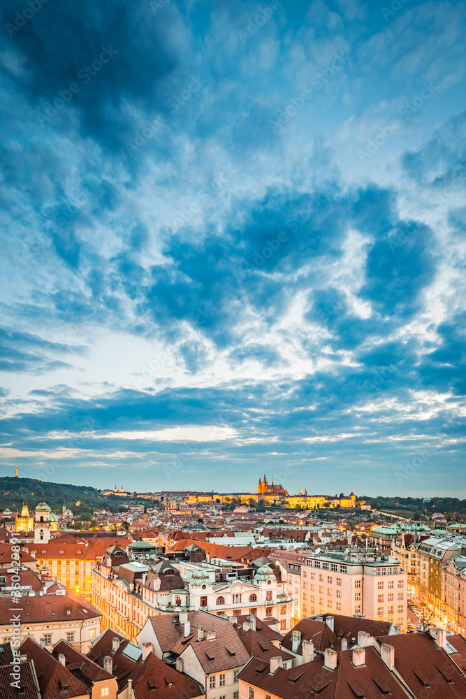 The Prague Castle complex in Czech Republic.