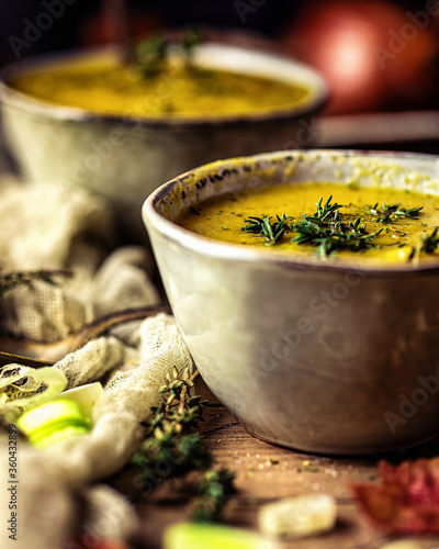 Gemüse-Creme-Suppe