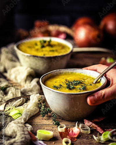 Gemüse-Creme-Suppe