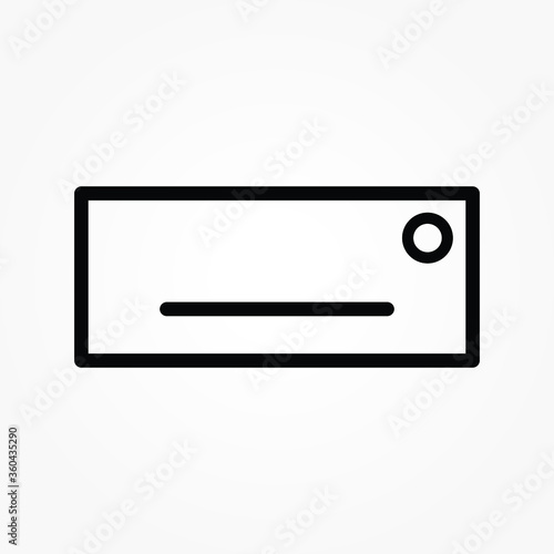 Air Conditioner Icon Vector Design