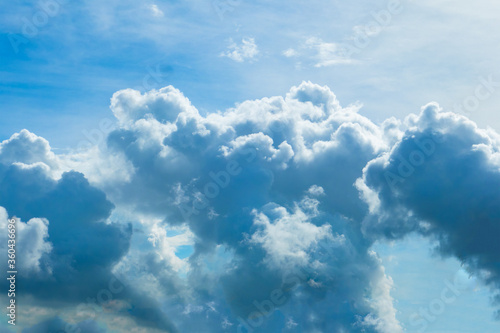 huge cloud shape seem like Ox demon 'Minotaur'. © Aotsuki Bluemoon