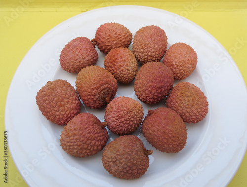 lychee fruit food