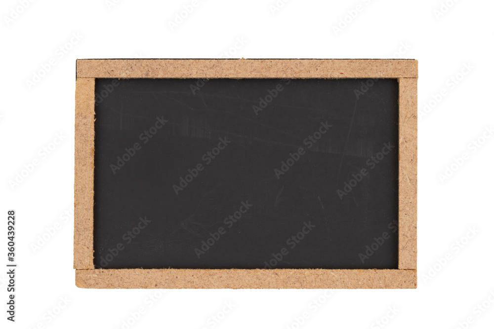 Blank grunge chalkboard sign with wood frame Blank grunge chalkboard sign with wood frame