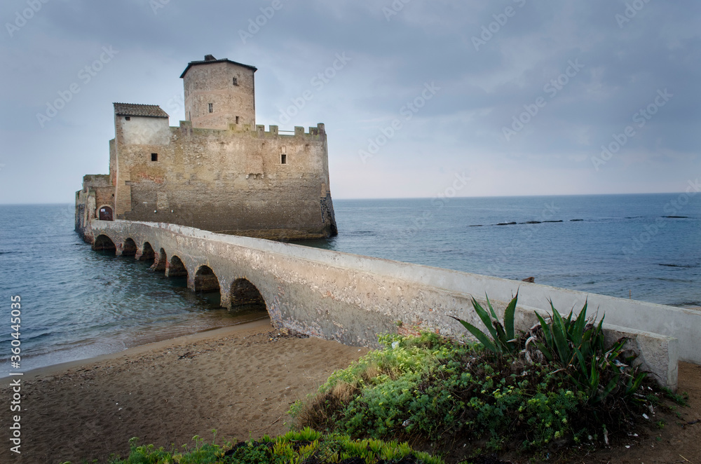 Castello al mare, Nettuno, Italia