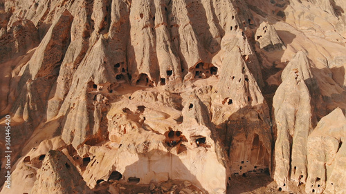 Fototapeta Naklejka Na Ścianę i Meble -  Ancient Christian churches in the rocks of Cappadocia. Turkey.