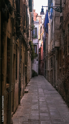 narrow street in Venice