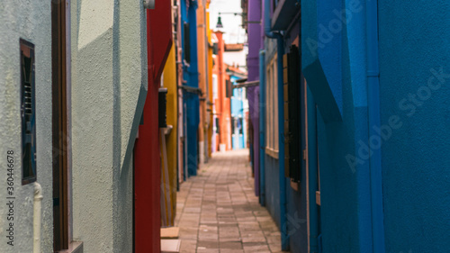 narrow street in torcello © Callum