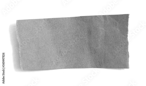ripped paper isolated on white background
