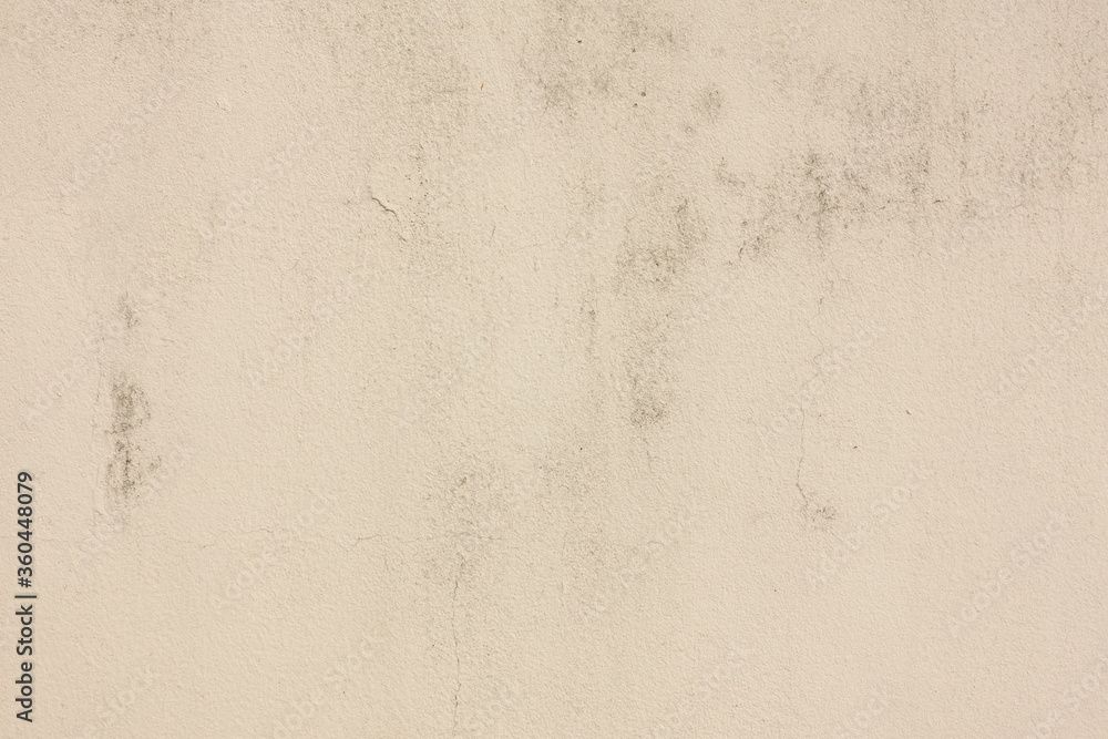 Old wall surface.Cream,Brown,White concrete wall texture for background,Broken or Crack concept