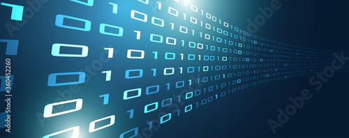 sfondo, dati, codice binario, informatica