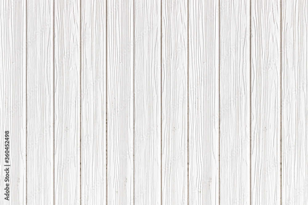 Obraz premium Wood plank white timber texture background.Vintage table plywood woodwork hardwoods at summer for copy space.