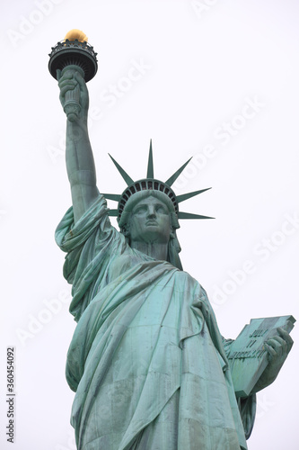 Freiheitsstatue auf Liberty Island. New York City. USA