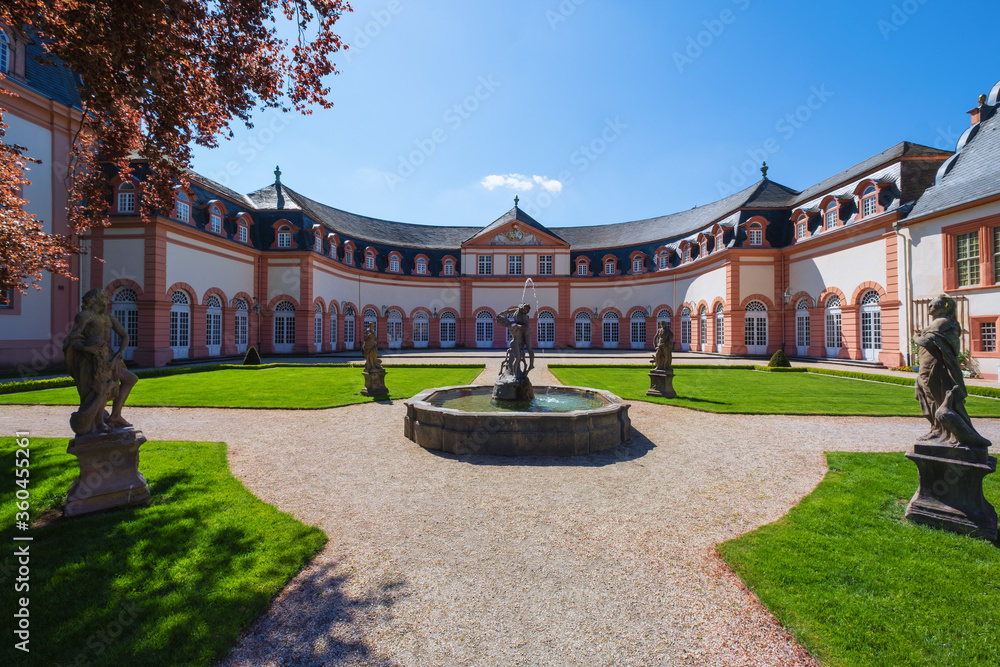 The castle in Weilburg / Germany in the Taunus