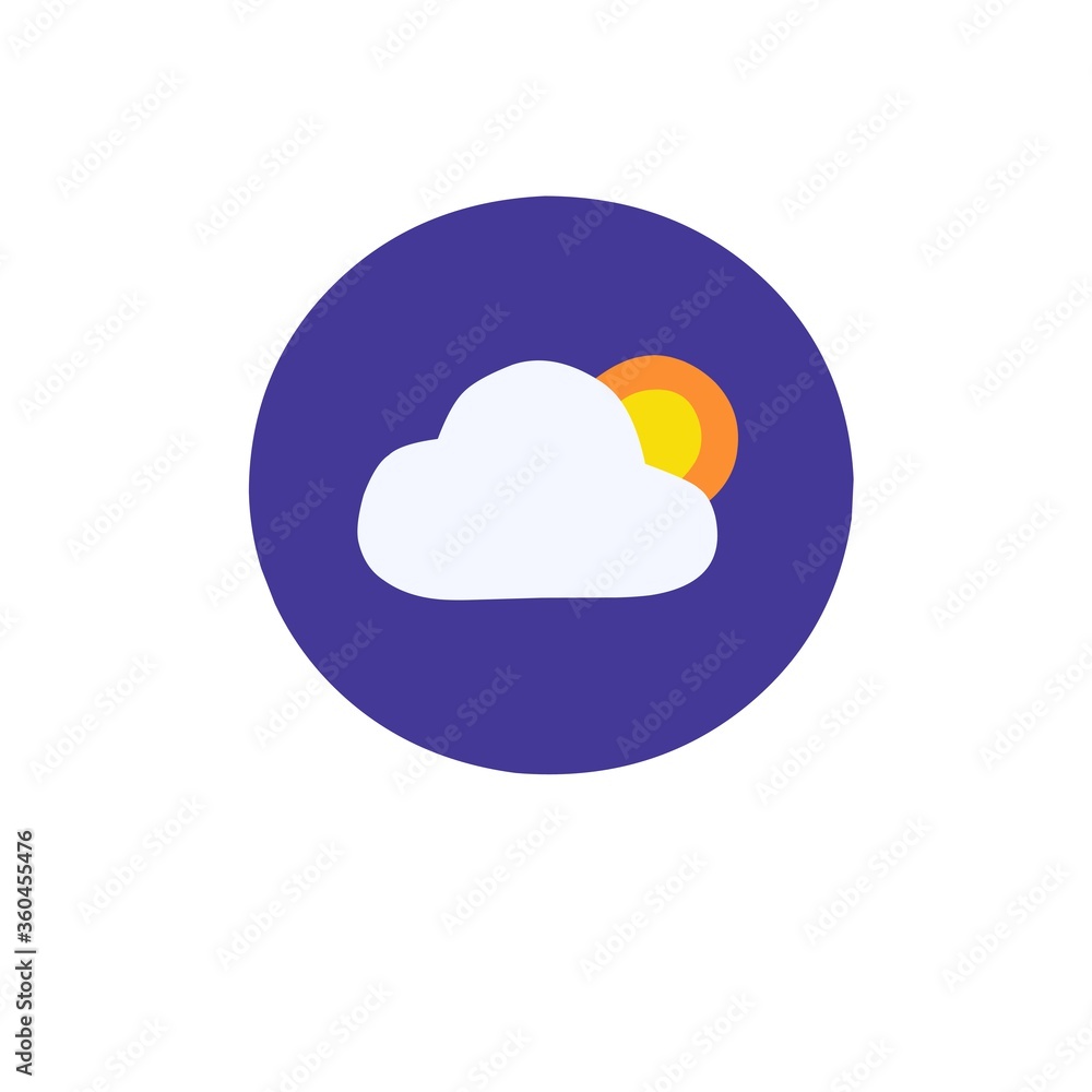 vector illustration weather icon logo, white background vector illustration weather icon logo, white background