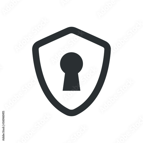 Lock shield icon
