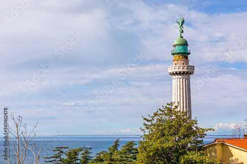 Vittoria Lighthouse Trieste Italy photo