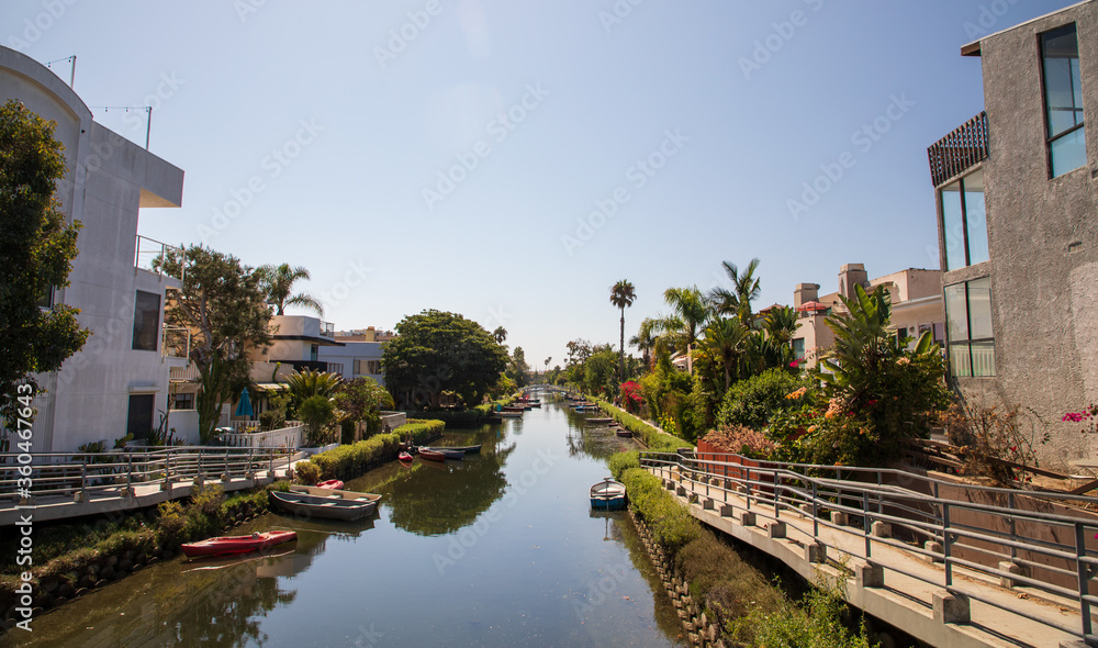 Looking Down Venice Canals