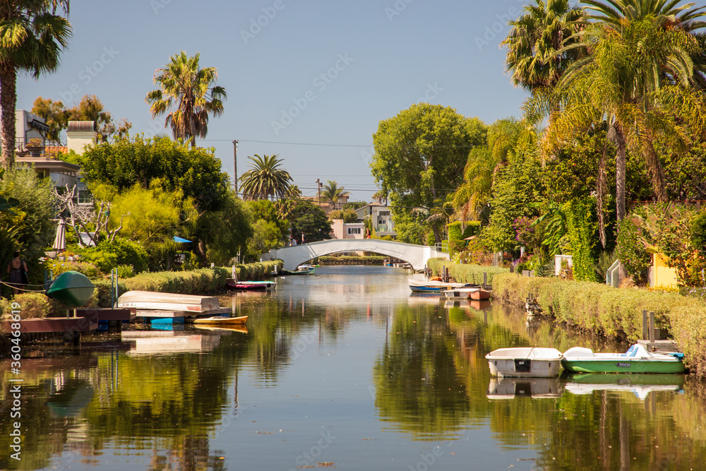 Obraz premium Venice Canal Historic District 