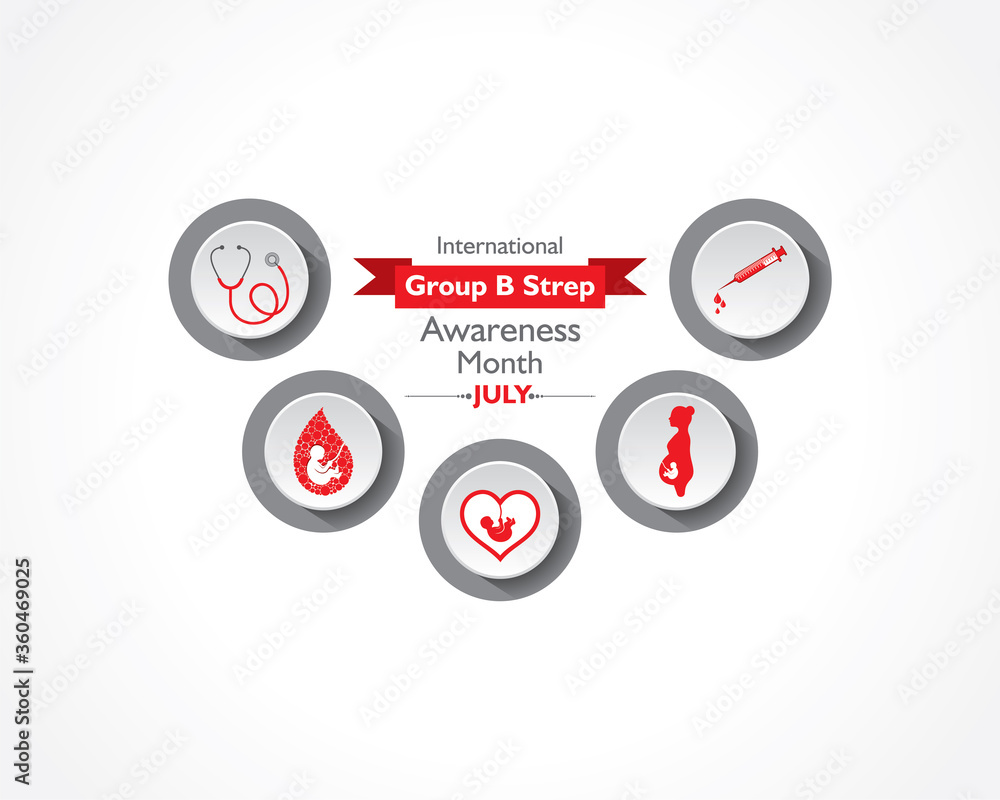 International Group B Strep Throat Awareness Month observed in JULY International Group B Strep Throat Awareness Month observed in JULY