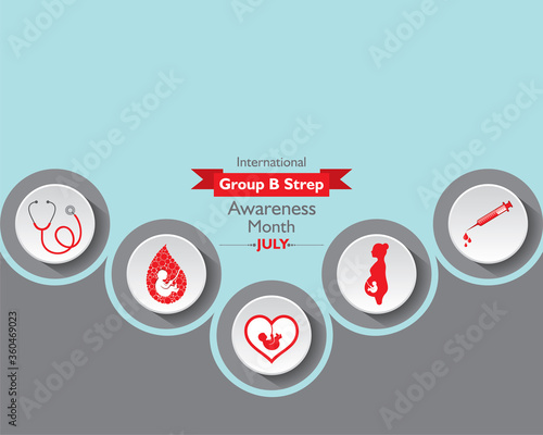 International Group B Strep Throat Awareness Month observed in JULY