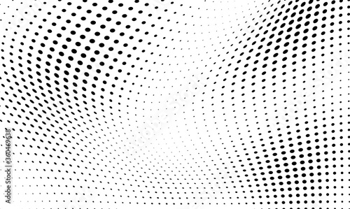 Wallpaper Mural The halftone texture is monochrome. Vector chaotic background. Torontodigital.ca