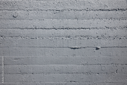 Wand aus grauem Sichtbeton