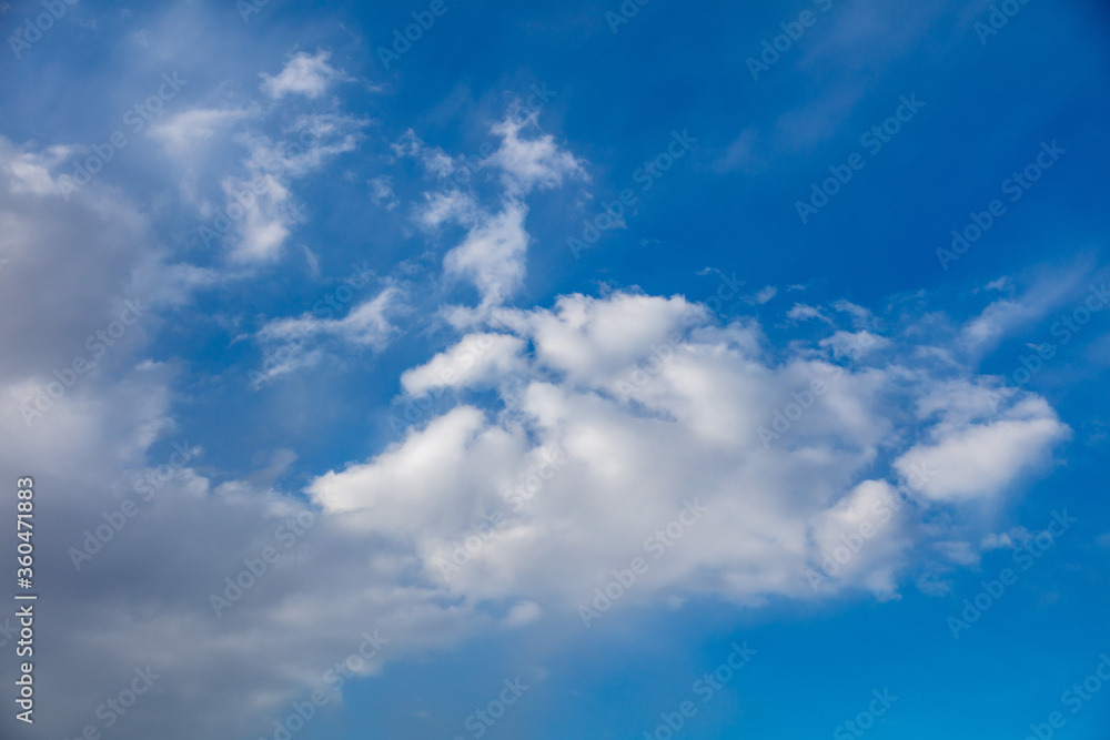 Clouds on the sky as a background.