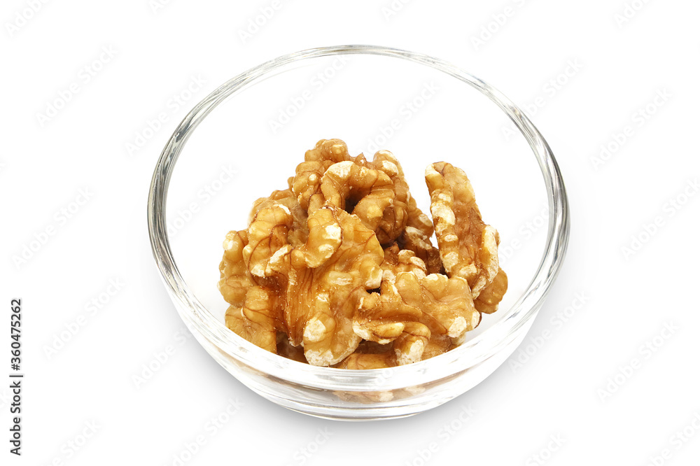Walnut isolated on white background with clipping path. Walnut isolated on white background with clipping path.