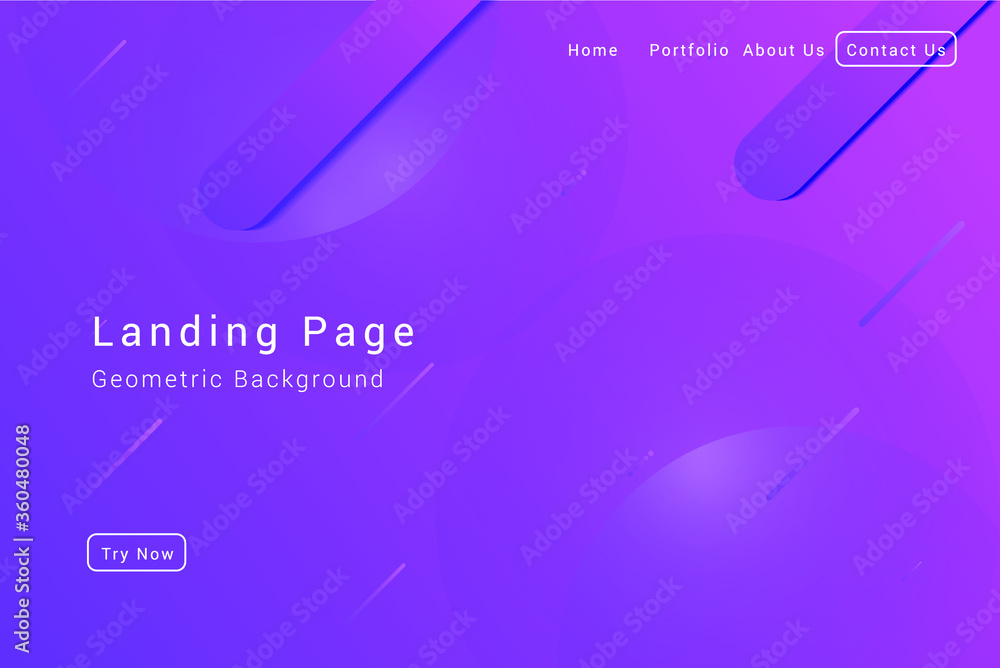 Abstract vector geometric background. Landing page for commercial business concept. Eps 10. Abstract vector geometric background. Landing page for commercial business concept. Eps 10.