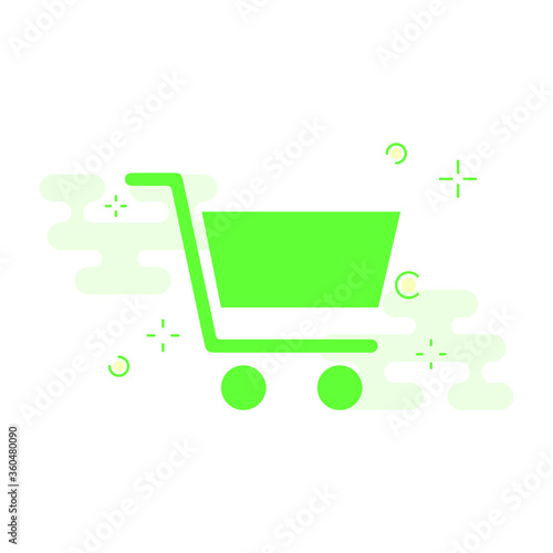 Shopping cart icon Vector EPS 10