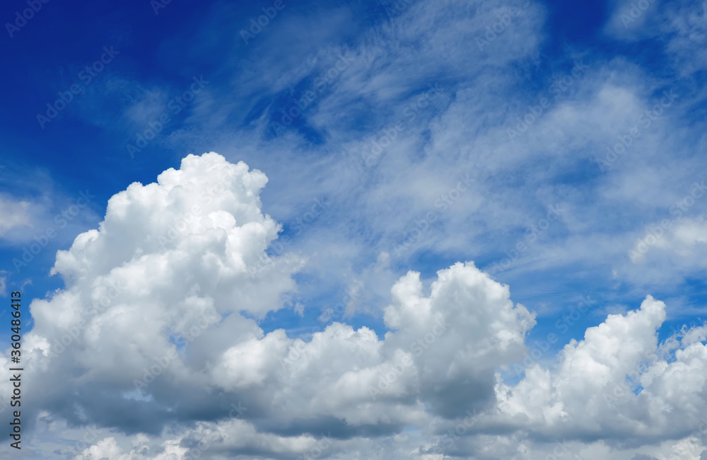 Cloudy sky background on a nice day Cloudy sky background on a nice day
