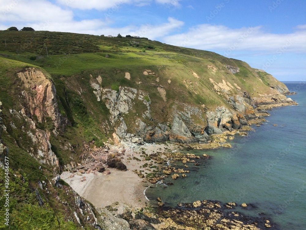 Obraz premium Howth cliffs 