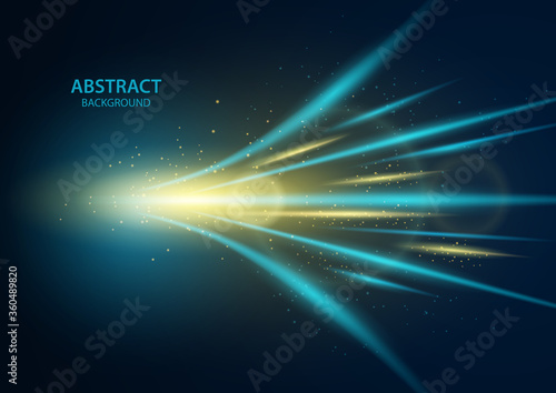 High speed. Abstract technology background. Vector illustration
