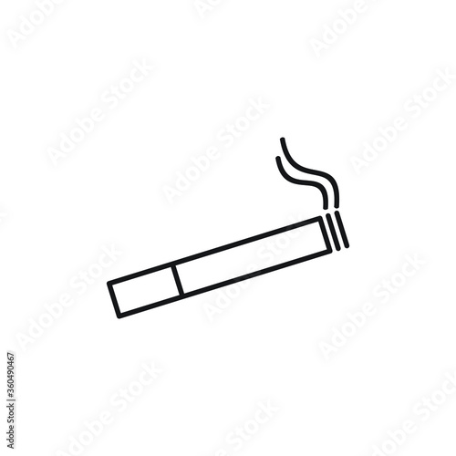 cigaret icon vector
